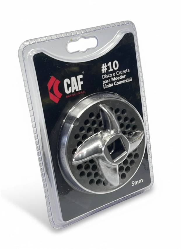 Kit Cruzeta e Disco Moedor CAF 10 5mm Inox