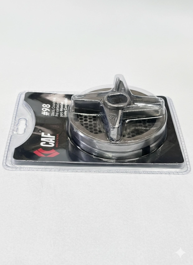 Kit Cruzeta Dupla, Disco Pré e Disco 4mm Inox para Moedor CAF 98